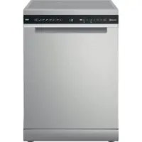 Bauknecht B7F HS51 X, Freistehend, Standardgröße (60 cm), Edelstahl, Schwarz, Tasten, 1,3 m