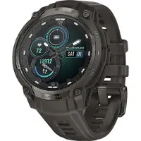 Garmin Instinct Crossover Instinct Crossover - AMOLED - 47mm Anthrazitgrau" 010-03398-00" - 390 x 390 Pixel,AMOLED Farb-Touchdisplay,digital,schwarz,Anthrazitgrau - 46,6mm