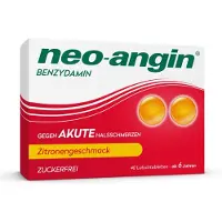Neo-angin Benzydamin akute Halsschmerzen Zitrone 40 St Lutschtabletten