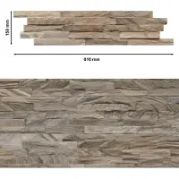 INDO Holz Wandverkleidung Wandverblendung 1 m²