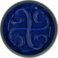 Eat Slow Tumble Feeder - Blau
