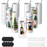 Vevor 8er-Pack Gerade Sublimationsbecher