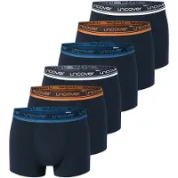 Schiesser UNCOVER BY Trunk Cotton Serie in Dunkelblau | Gr.: XXL