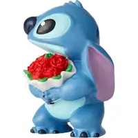 Stitch Lilo & Enesco Figur Mit Rosen 6 Cm