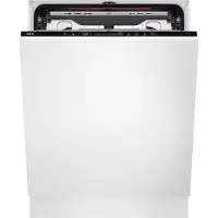 AEG FSE75768P, Voll integriert, Standardgröße (60 cm), Weiß, Berührung, LED, 1,6 m