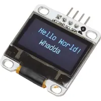 Whadda 0,96-Zoll-OLED-Bildschirm mit I2C