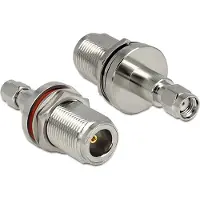 DeLOCK N-Buchse zu RP-SMA Stecker Adapter