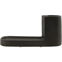 Meraki Datura Brush & Soap Holder Medium - Dark Grey