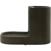 Meraki Brush and soap holder, MKDatura, Dark grey