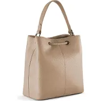 Lazarotti Bologna Leather Crossbody Beuteltasche Leder 25 cm