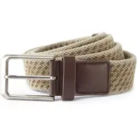 Asquith & Fox Herren Vintage Wash Segeltuchgürtel (Khaki)