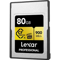 Lexar CFexpress Professional Type-A Gold 80GB 900MB/s
