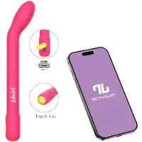 Adalet Gently - App-gesteuerter G-Punkt- und Prostata-Vibrator (Pink)