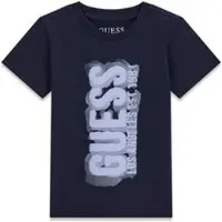 GUESS T-Shirt N6RI11 K8HM4 Dunkelblau Regular Fit