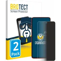 BROTECT Sichtschutzfolie für Motorola Edge 60 Neo Anti-Spy Privacy Folie Blaulicht-Schutz