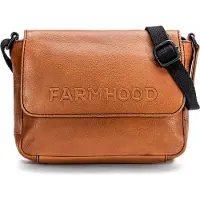 Farmhood Umhängetasche Memphis Crossbody Bag Cognac hellbraun