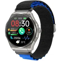 Knauermann PRO 3 (2024) Gesundheitsuhr mit Telefon & Notruffunktion SOS Taste