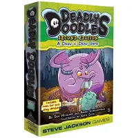 Steve Jackson Games Deadly Doodles Second Edition - Kartenspiel - ENG Edition