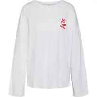 Noisy May Longsleeve "" in Weiß/ Rot - M