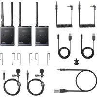 Godox Camera-Mount, 2-Pers. Omni Lavalier-Mic Wireless Omni Lavalier Microphone System