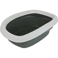 Trixie Carlo Litter Tray 31x14x43 Cm Schwarz