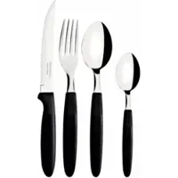 Tramontina Besteckset Ipanema Schwarz (24-teilig)