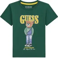 GUESS T-Shirt N6RI05 K8HM4 Grün Regular Fit