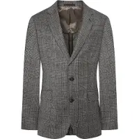 Hackett London für Herren. HM470542 Blazer 130S Pow grau (40/32), Lässig, Party, Wolle, Klassisch