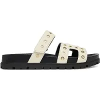 GUESS Pantoletten FLPFAS ELE03 Écru 36