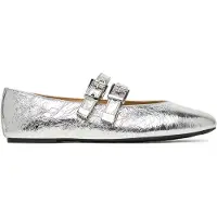 Michael Kors Ballerinas Rowen Flex Ballet 40R6RWFP1M Silberfarben