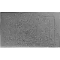 Yumeko Badematte Baumwolle 60x100 Grau - Eco, Bio & Fairtrade