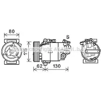 PRASCO Kompressor, Klimaanlage DNAK390