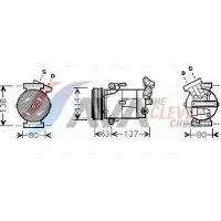 Ava Cooling Kompressor, Klimaanlage RTAK437