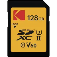 Kodak Alaris EKMSD128GUHS2V1K, 128 GB, SDXC, Klasse 10, UHS-II, 300 MB/s, 110 MB/s