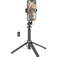 Hoco Other selfie stick with bluetooth remote control tripod K21 black