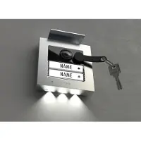 M-E Modern-Electronics VDV-2020 S Video-dørsamtaleanlæg Bredbånd, RFID Udendørs enhed Sølv