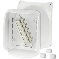 Hensel Wand-/Plafond-Doos DK2525G E2TXC, Edelstahl
