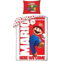 MCU Super Mario Bettwäsche - weiche Baumwolle - 140 x 200 cm