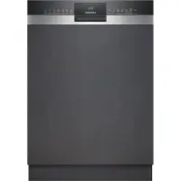 Siemens SN53HS03TE, Halb integriert, Standardgröße (60 cm), Gebürsteter Stahl, Schwarz, Tasten, 1,75 m