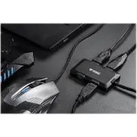 Yenkee YHB 4341BK 4x USB 3.0 černý