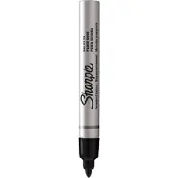 Sharpie SHARPIEPermanent Marker S0945720 Schwarz - PRO Metal Barrel Rundspitze 12er Schachtel