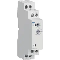 Hager EZF100 Zeitrelais Rückfallverzögert mit Steuerkontakt 24-240V AC/DC, 1 Wechsler