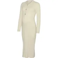 Mamalicious Newsiv Lia Maternity Langarm-midikleid