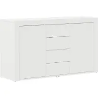 vidaXL Sideboard Weiß 120 x 36 x 69 cm Holzwerkstoff