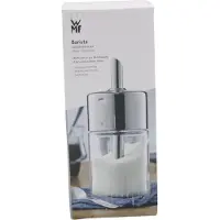 WMF Zuckerstreuer Gewürzstreuer 240g für Zucker Kakao Barista Glas Edelstahl