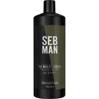 Sebastian Shampoo Seb Man Care The Multi-Tasker - Hair, Beard & Body Wash Shampoo