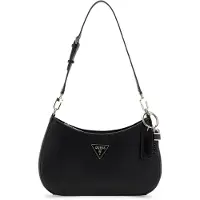 GUESS für Damen. HWZG9672180 Noelle Saffiano Umhängetasche schwarz (OSFA), Lässig, Polyurethan