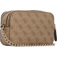 GUESS Schultertasche Noelle II Latte Logo : braun-30 Farbsortierung: braun-30
