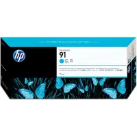 HP 91 Cyan Druckerpatrone, pigmentbasiert, 775 ml, DesignJet Z6100 Druckerserie, Thermal Inkjet, Cyan, Business, Singapur, 324 mm