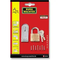 BURG-WÄCHTER PMG 80 Ni SB, Riegel, Edelstahl, Nickel, Matte, 118 mm, 32 mm